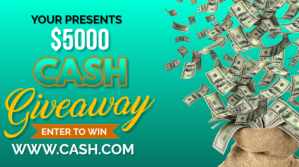 Cash Giveaway Digital Display (16:9) template