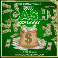 Cash Prize Contest Instagram Ad Template | PosterMyWall