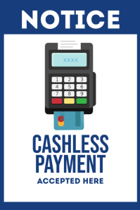 2,090+ cashless payment sign Customizable Design Templates | PosterMyWall