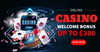 Casino Bar Facebook Shared Image template
