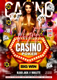 CASINO A6 template