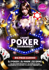CASINO A5 template