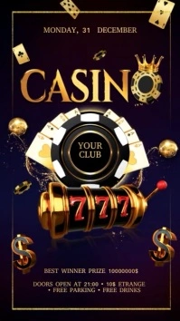 Casino Instagram Story template