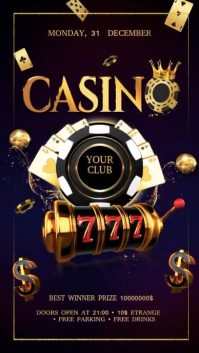 Casino Instagram Story template