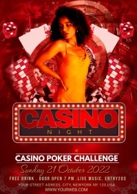 CASINO A5 template