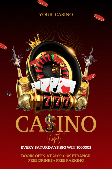 Sample Casino Flyer