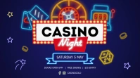 Casino Night Club Party Digital Display Ad template