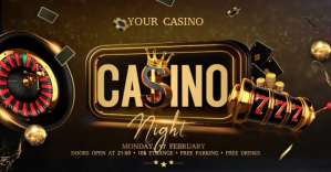 Casino Night Portada de evento de Facebook template