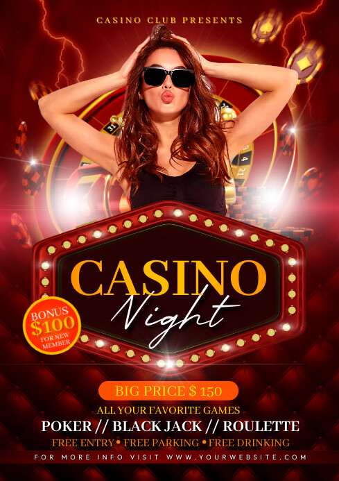 Interface de Casino Night