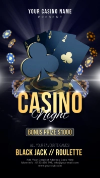 Casino Night Instagram Stories Template