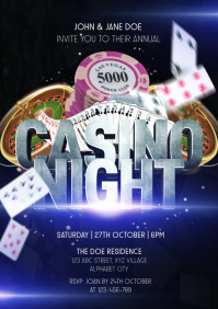 Casino Night Template | PosterMyWall