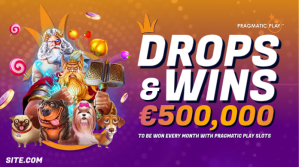 Casino Drops & Wins Post di Twitter template