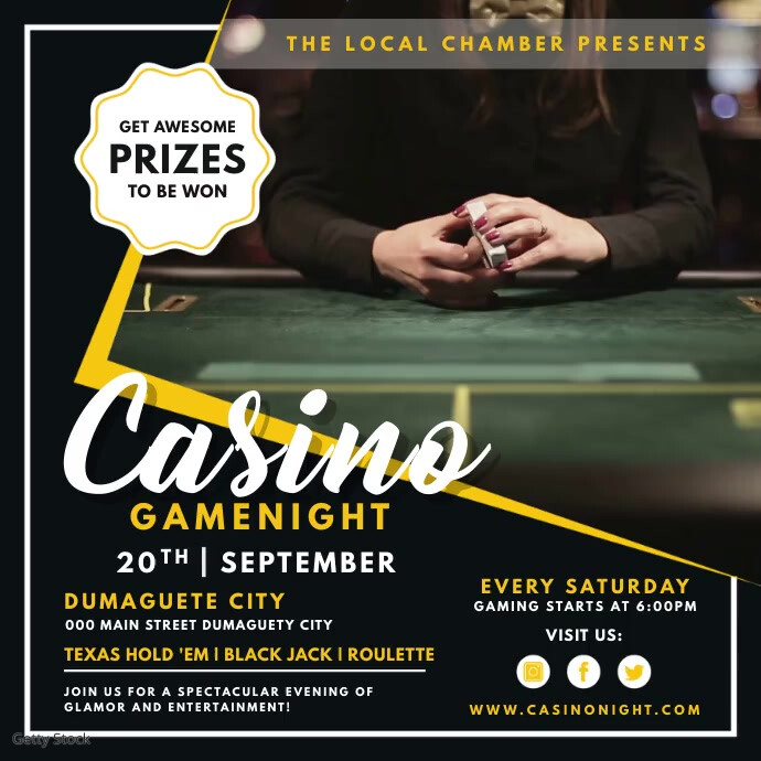 Affiche du Casino Night en ligne