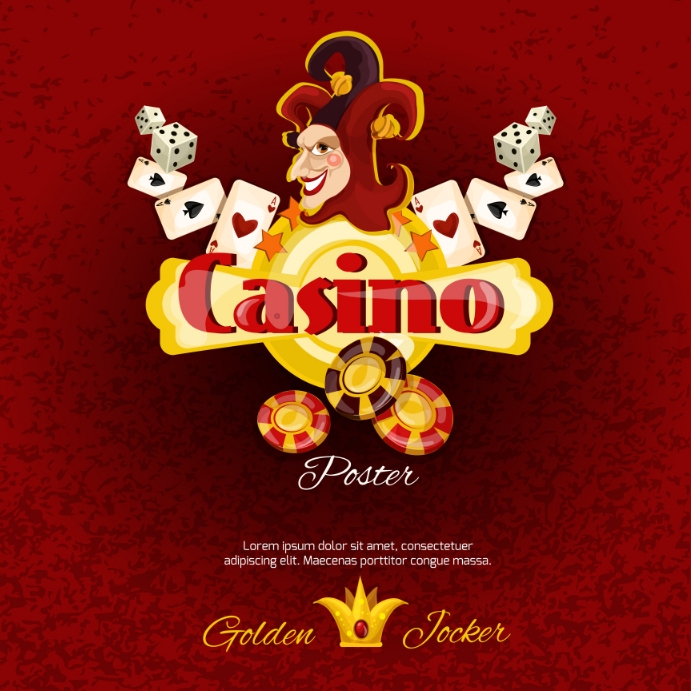 Casino poster design template PosterMyWall