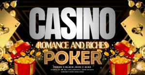 Casino Romance and Riches Изображение, которым поделились на Facebook template