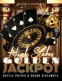 Casino Royale: High Stakes & Grand Prize Volante (Carta US) template