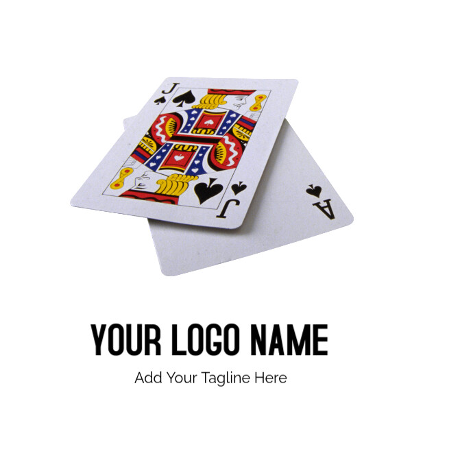 Casino Token Poker Playing Card Blackjack, Game, Logo template