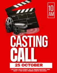 488+ Free Templates for 'Casting call' | PosterMyWall