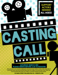 170 Audition Customizable Design Templates Postermywall