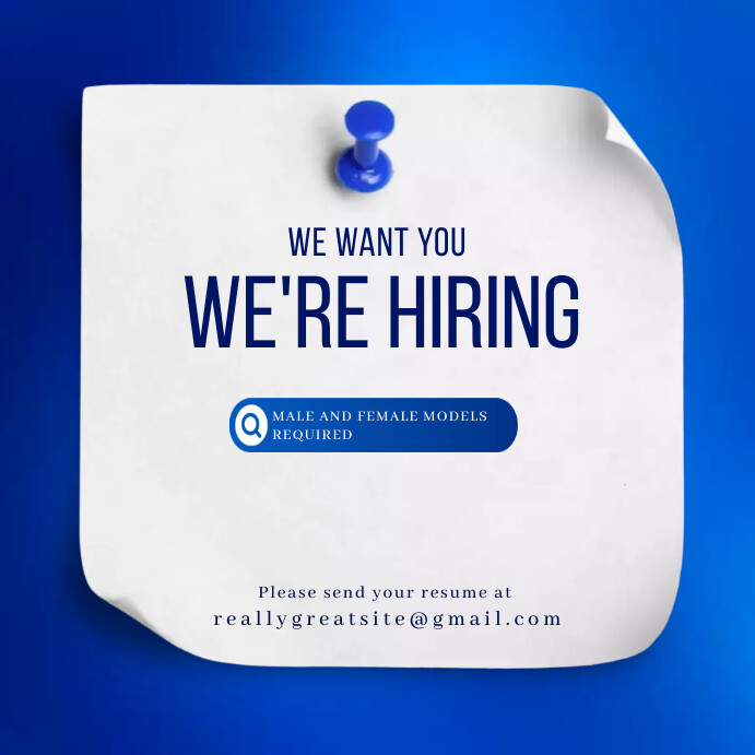 Interview Call Flyer casting call flyer Template | PosterMyWall