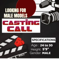 Casting call Instagram post template