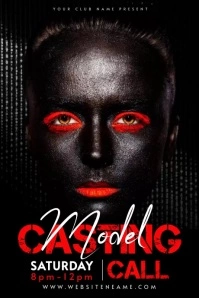Casting Call Template Poster