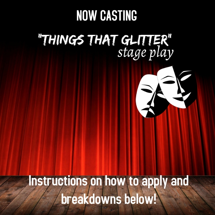 Copy of Casting | PosterMyWall