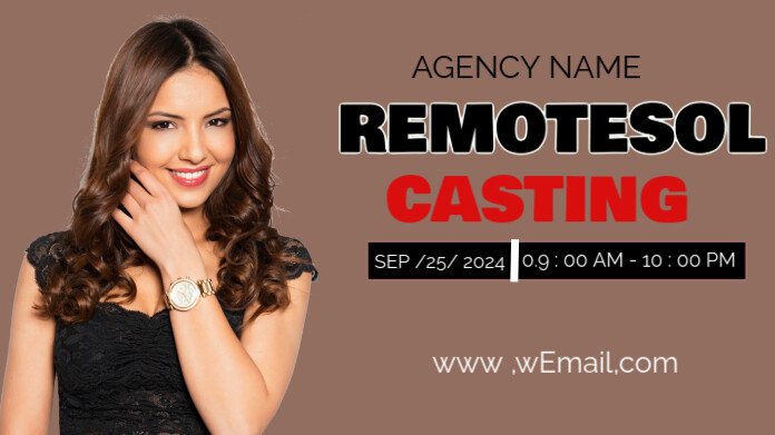 Posts For Castings CASTING Template | PosterMyWall