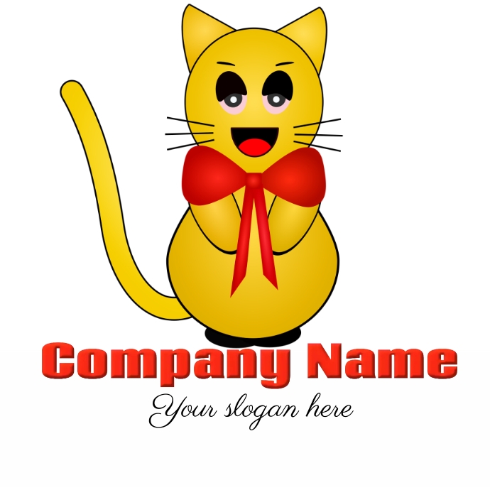 cat Company logo / business logo/website logo Template PosterMyWall