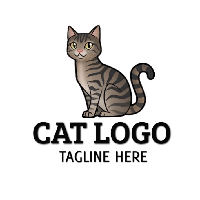 Cat Logo Template PosterMyWall