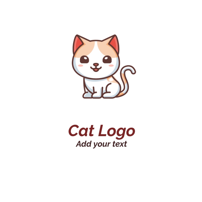 cat logo template