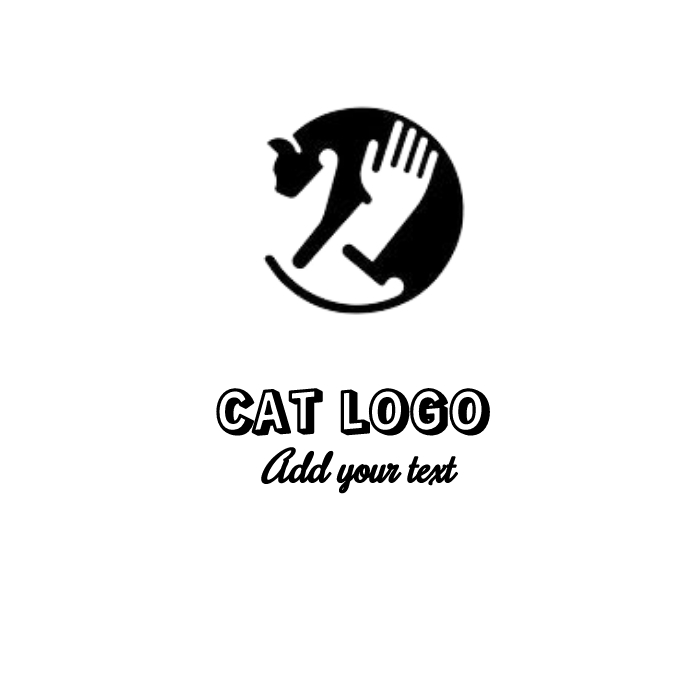 Cat Logo Template PosterMyWall