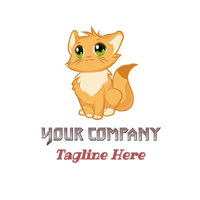 Cat Logo Template PosterMyWall