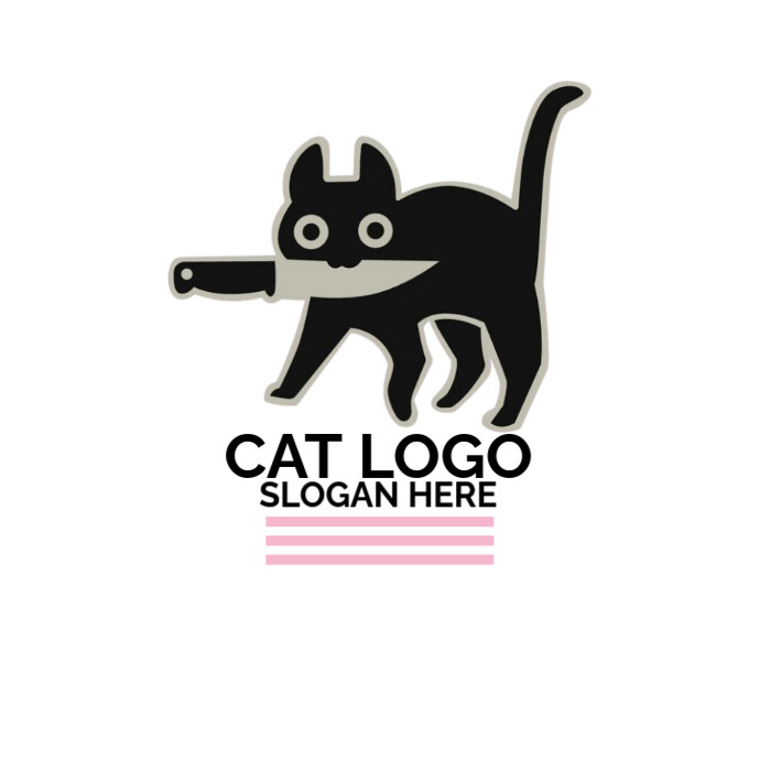 Copy of cat logo | PosterMyWall