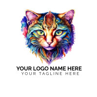 Cat Logo Template | PosterMyWall