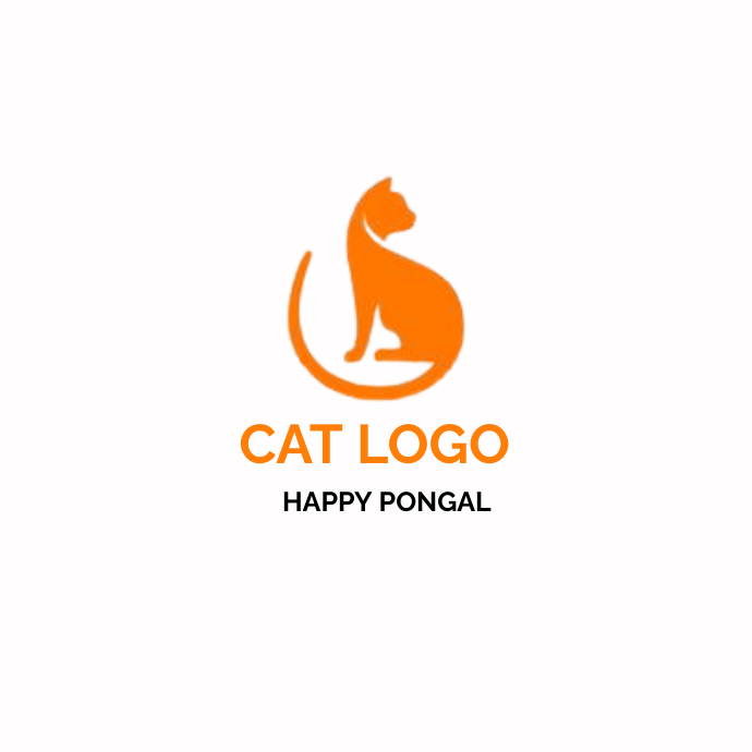 Cat Logo Template PosterMyWall