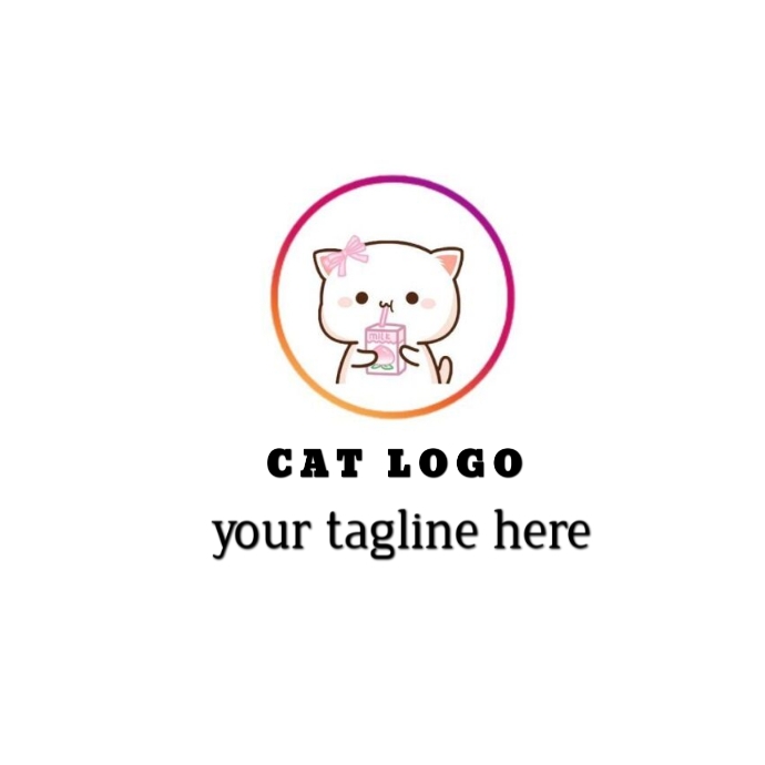 Cat Logo Template PosterMyWall