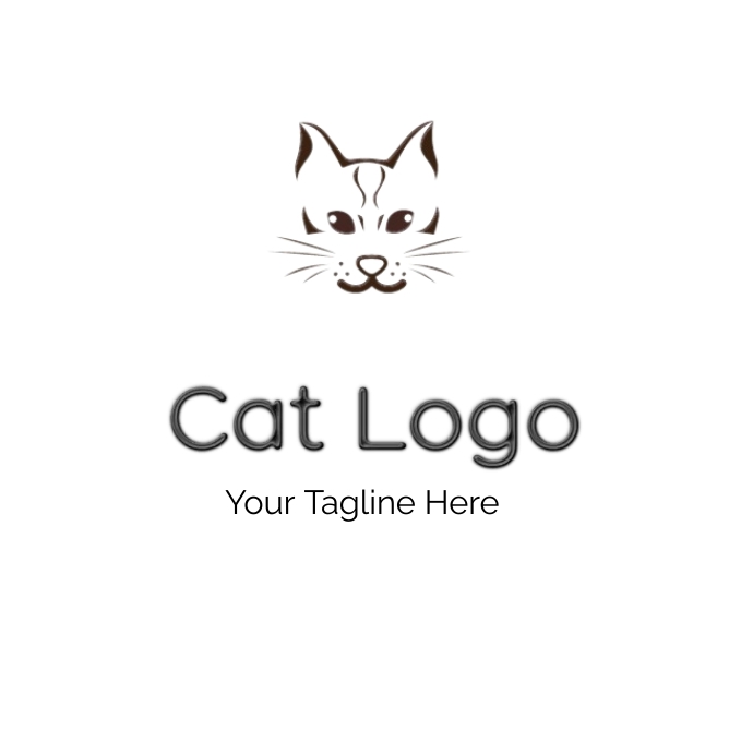 Cat Logo Template | PosterMyWall