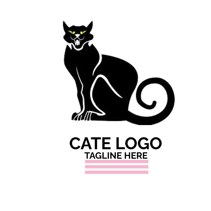 Cat Logo Template PosterMyWall