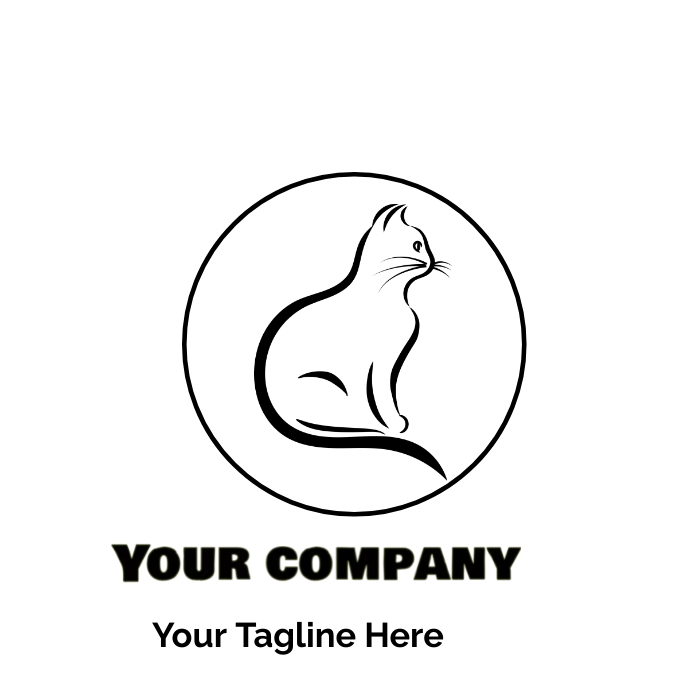 Cat Logo Examples Plantilla de cat logo design | PosterMyWall