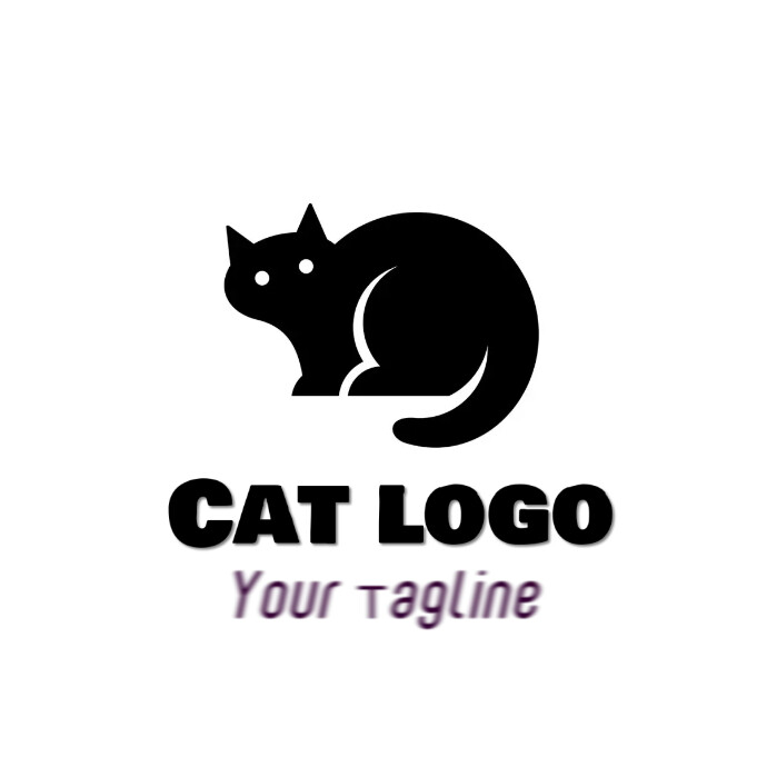 Cat Logo Template PosterMyWall