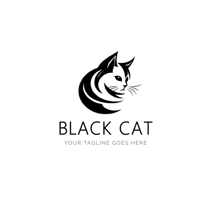 Cat Logo Template PosterMyWall