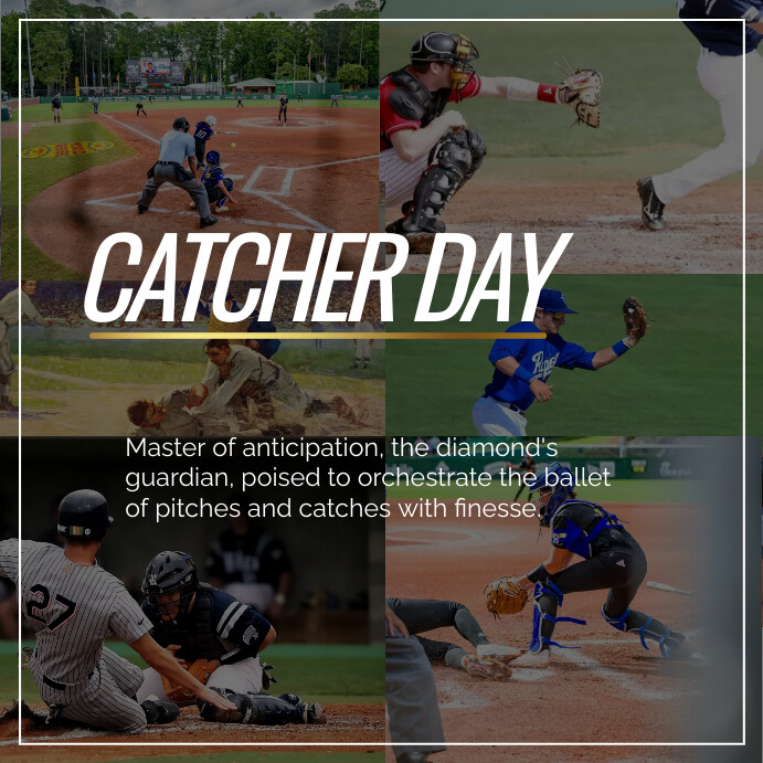 Catcher Day Instagram Post template