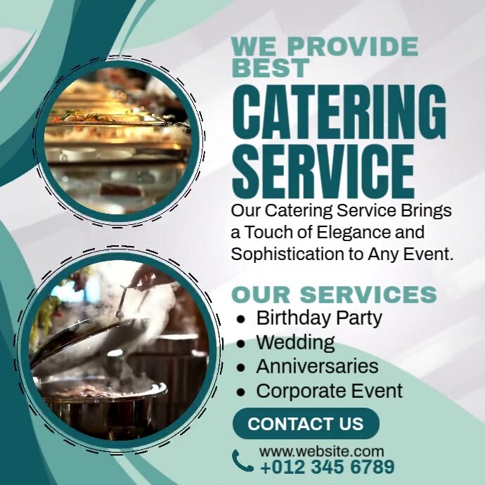 Catering Ads Template | PosterMyWall