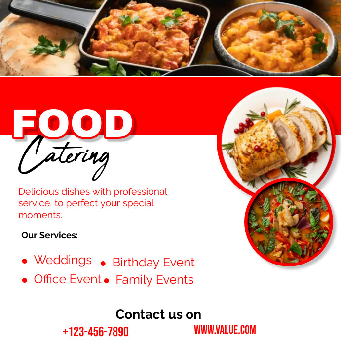 catering design Template | PosterMyWall
