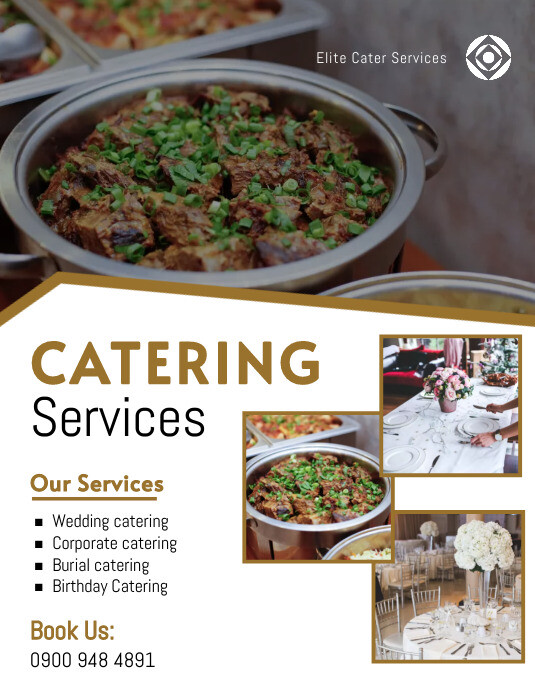 Catering flyer Template PosterMyWall Catering flyer Template PosterMyWall