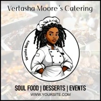 catering logo, cooking logo, chef (6) template
