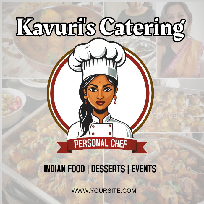 catering logo, cooking logo, chef, indian fo template