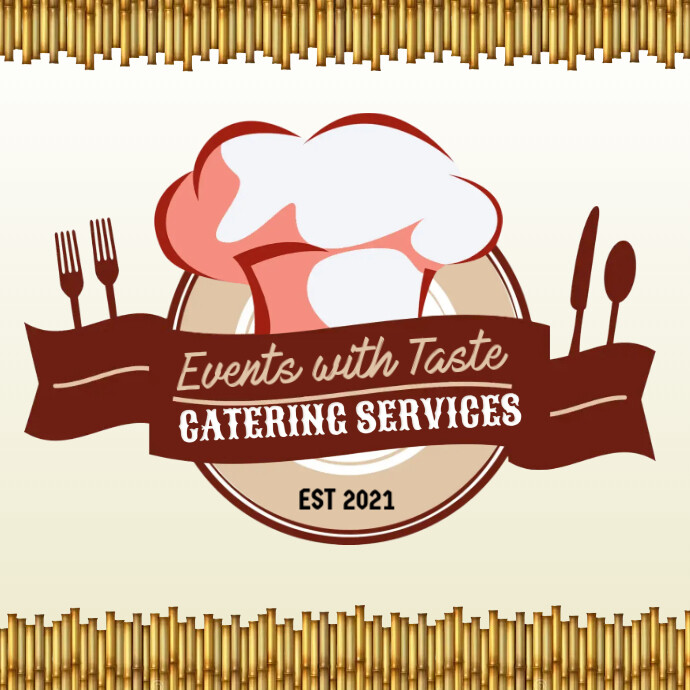 Plantilla de Catering Logo PosterMyWall