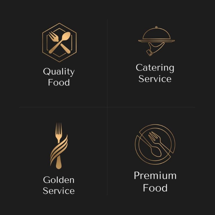 32 catering and caterer logos to inspire you | how to... Catering logos Template | PosterMyWall
